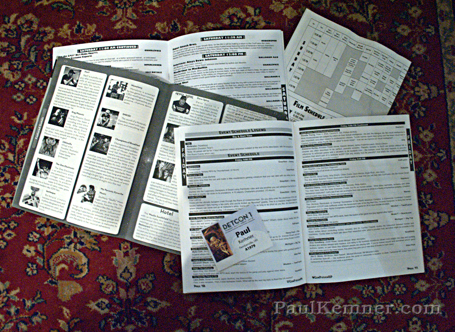 SF Convention Programs & Schedules